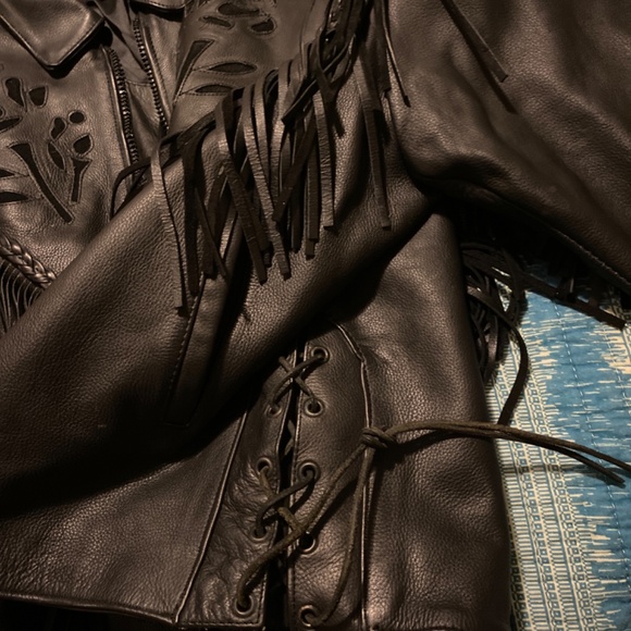 Leather coat - Picture 9 of 10